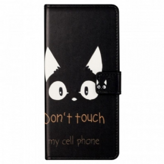 Housse Samsung Galaxy M23 5G Don't Touch my Cell Phone