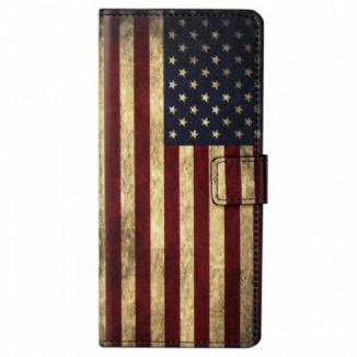 Housse Samsung Galaxy M23 5G Drapeau Américain