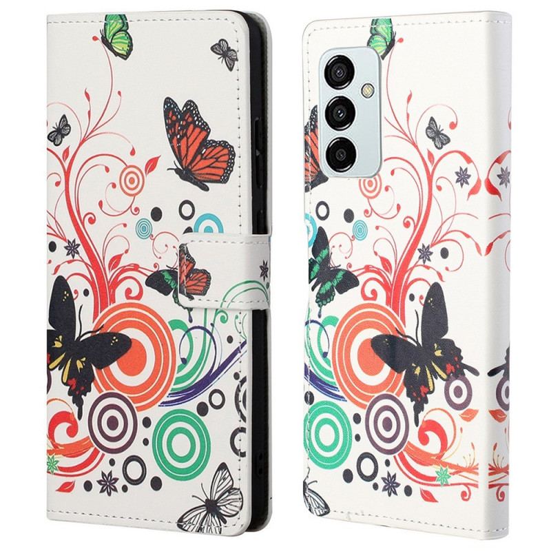 Housse Samsung Galaxy M23 5G Papillons Papillons