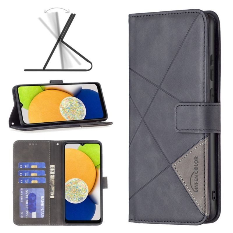 Housse Samsung Galaxy M23 5G Triangles Binfen Color