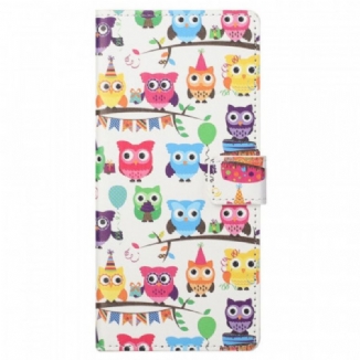 Housse Samsung Galaxy M23 5G Tribu de Hiboux