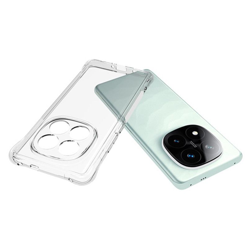 Coque transparente antidérapante pour Xiaomi Redmi Note 14 Pro Plus 5G Transparente Renforcée