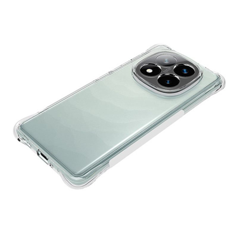 Coque transparente antidérapante pour Xiaomi Redmi Note 14 Pro Plus 5G Transparente Renforcée