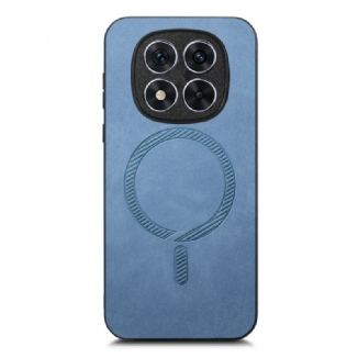 Coque Xiaomi Redmi Note 14 Pro Plus 5G Effet Cuir Compatible MagSafe