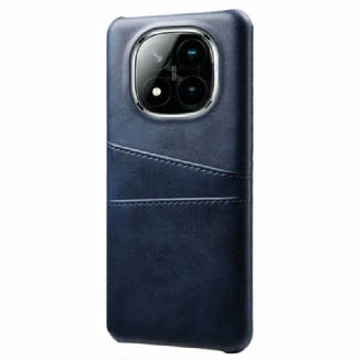 Coque Xiaomi Redmi Note 14 Pro Plus 5G Effet Cuir Porte-Cartes