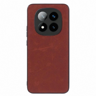 Coque Xiaomi Redmi Note 14 Pro Plus 5G Effet Cuir Texturé