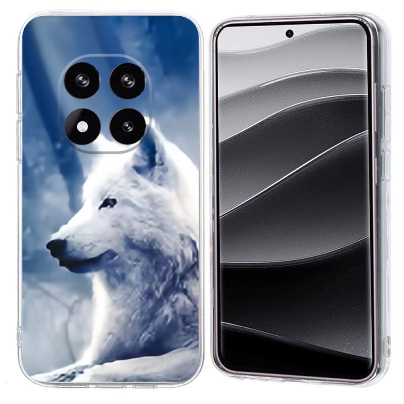 Coque Xiaomi Redmi Note 14 Pro Plus 5G Loup Blanc