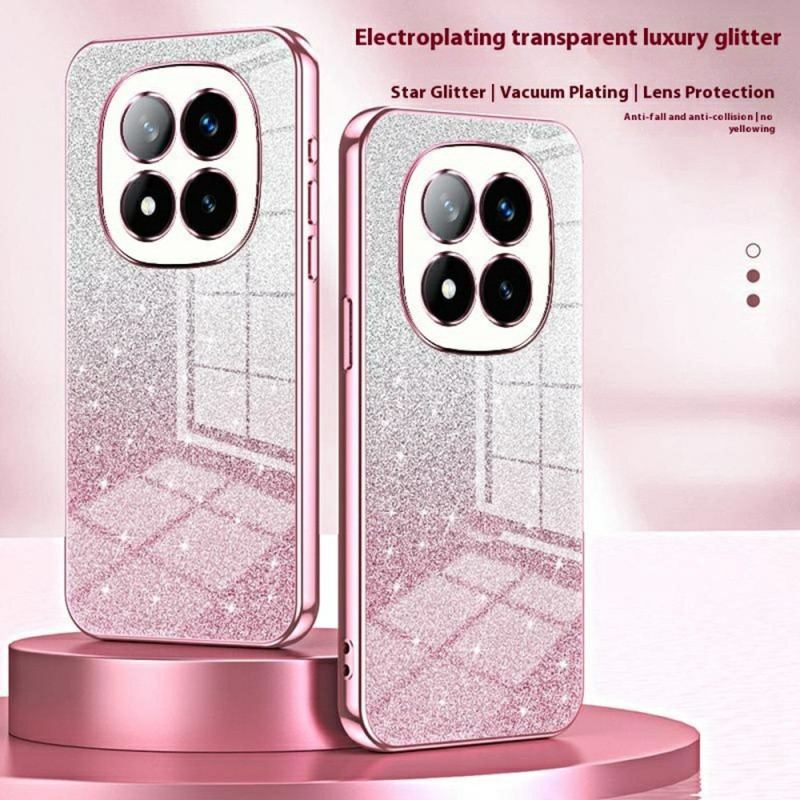 Coque Xiaomi Redmi Note 14 Pro Plus 5G Paillettes Dégradées