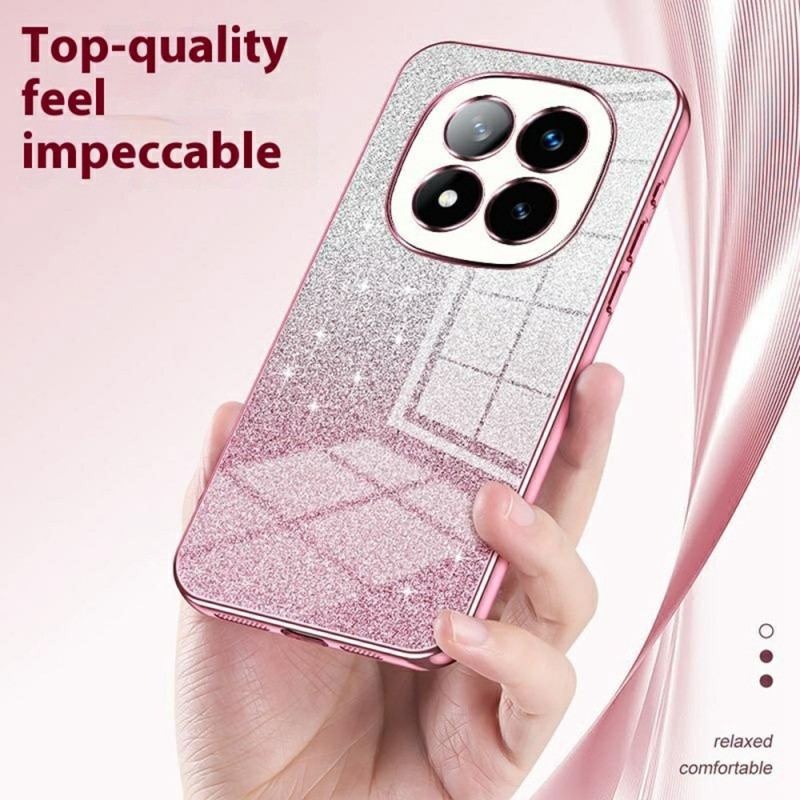 Coque Xiaomi Redmi Note 14 Pro Plus 5G Paillettes Dégradées