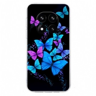 Coque Xiaomi Redmi Note 14 Pro Plus 5G Papillons Colorés