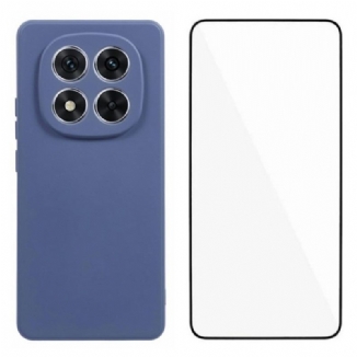 Coque Xiaomi Redmi Note 14 Pro Plus 5G Silicone avec Protecteur d'Écran