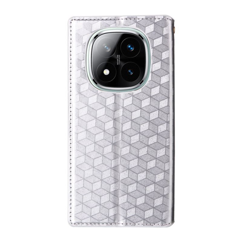 Flip Cover Xiaomi Redmi Note 14 Pro Plus 5G / 14 Pro 5G / Poco X7 Brillante Motif 3D