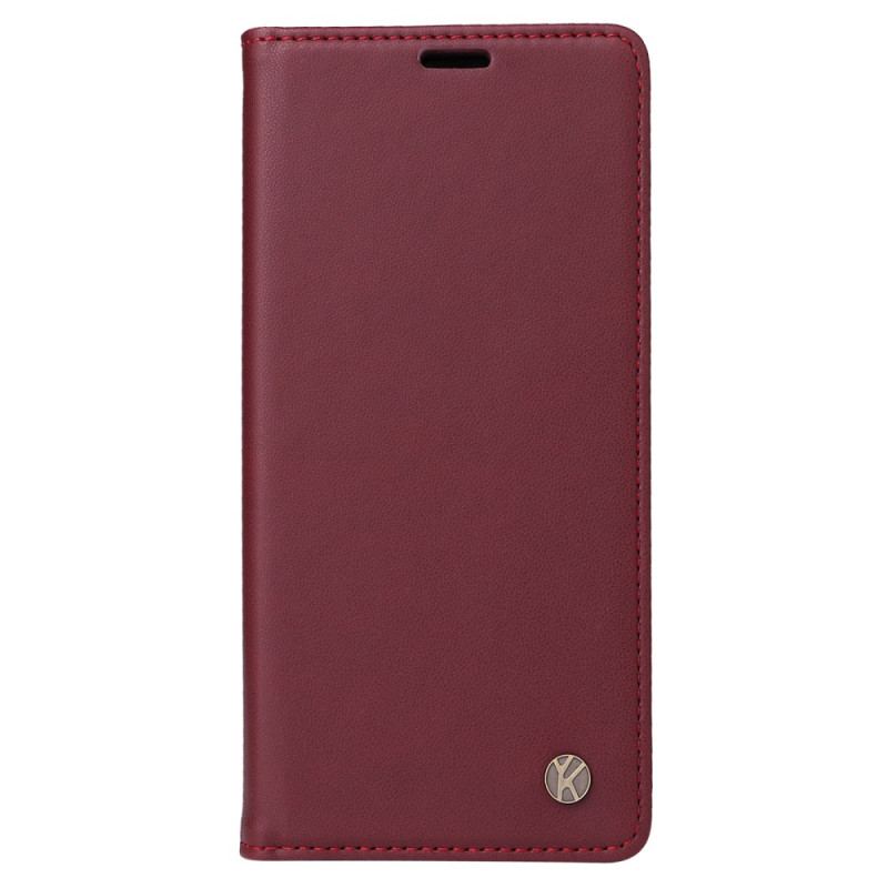 Flip Cover Xiaomi Redmi Note 14 Pro Plus 5G / 14 Pro 5G / Poco X7 Simili Cuir YIKATU