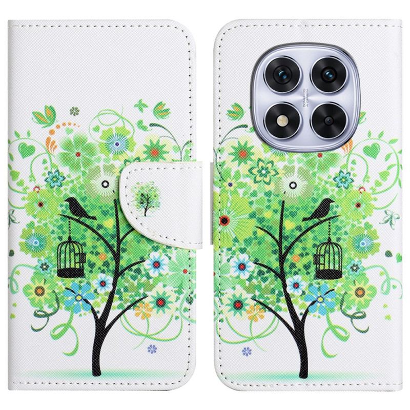 Housse Xiaomi Redmi Note 14 Pro 5G / 14 Pro Plus 5G / Poco X7 Arbre vert