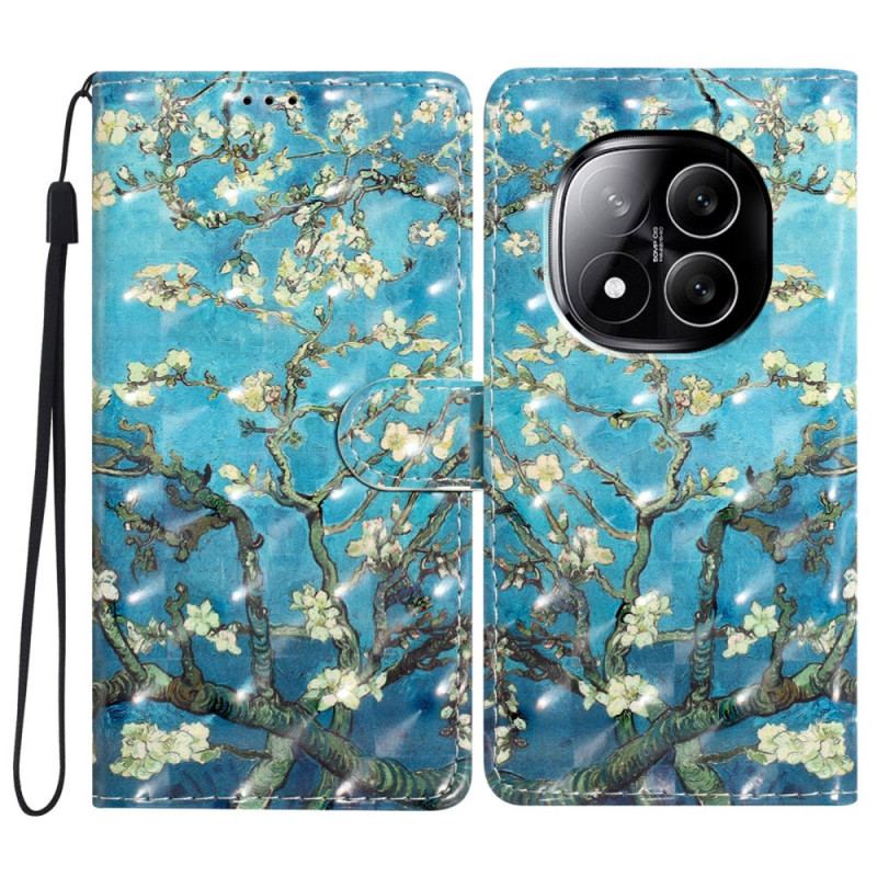 Housse Xiaomi Redmi Note 14 Pro Plus 5G Motif Floral 3D