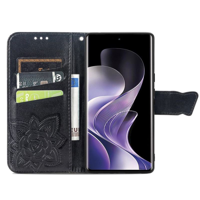 Housse Xiaomi Redmi Note 14 Pro Plus 5G Papillon Baroque