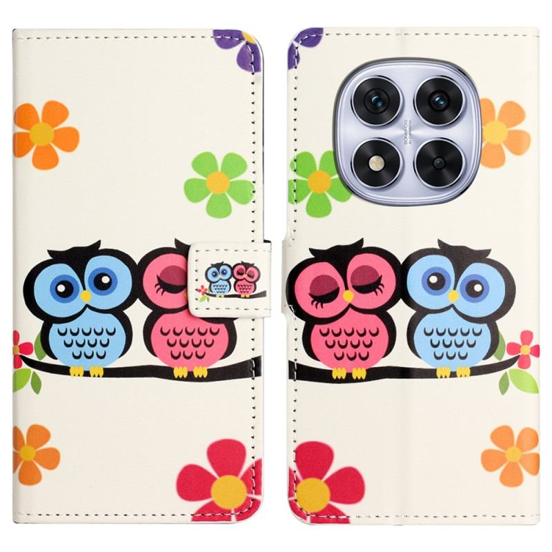 Housse Xiaomi Redmi Note 14 Pro Plus 5G / 14 Pro 5G / Poco X7 Couple de Hiboux
