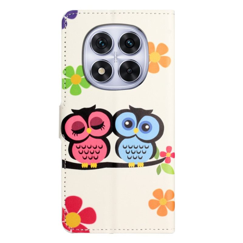 Housse Xiaomi Redmi Note 14 Pro Plus 5G / 14 Pro 5G / Poco X7 Couple de Hiboux