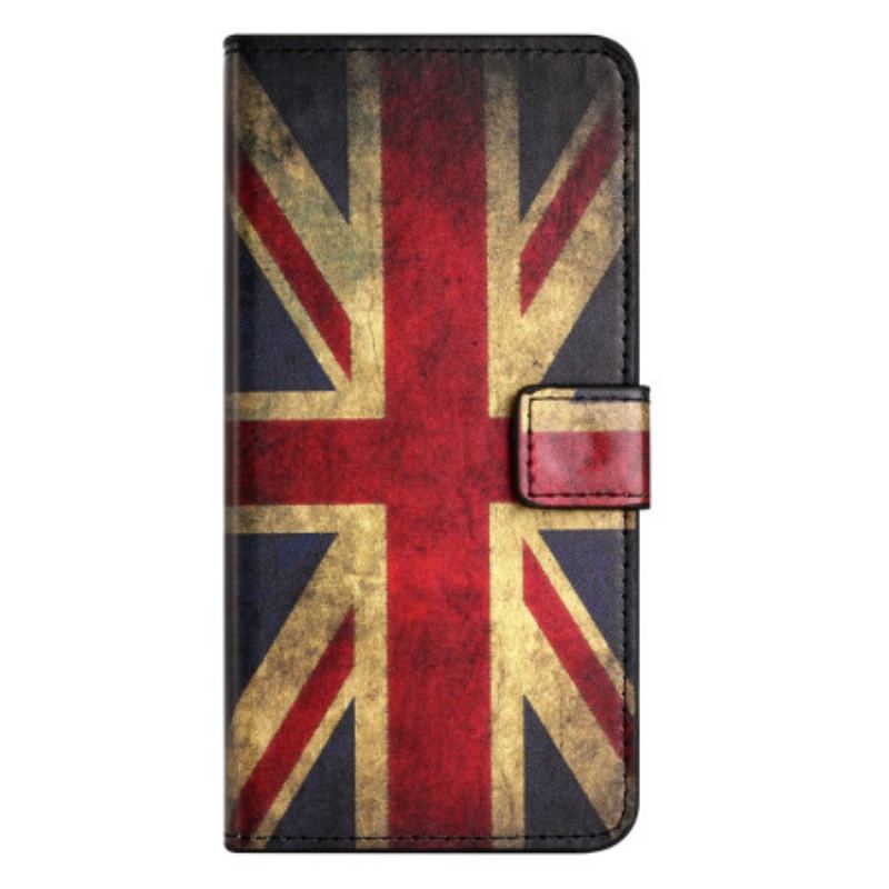 Housse Xiaomi Redmi Note 14 Pro Plus 5G / 14 Pro 5G / Poco X7 Drapeau Anglais Vintage