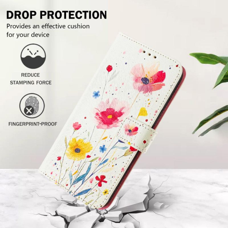 Housse Xiaomi Redmi Note 14 Pro Plus 5G / 14 Pro 5G / Poco X7 Motif Flora