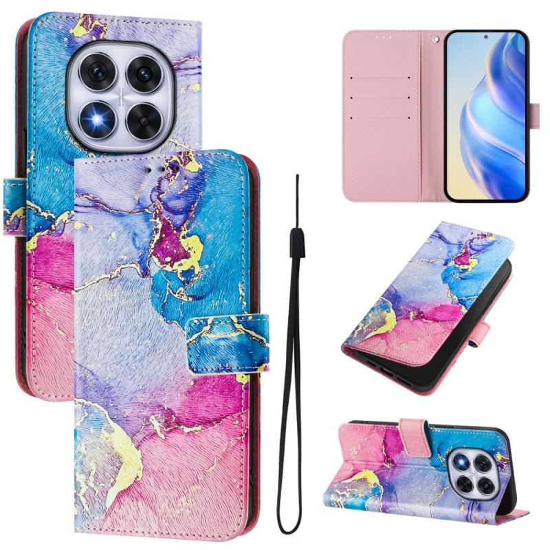 Housse Xiaomi Redmi Note 14 Pro Plus 5G / 14 Pro 5G / Poco X7 Motif Marbre Multicolore