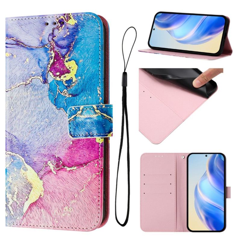 Housse Xiaomi Redmi Note 14 Pro Plus 5G / 14 Pro 5G / Poco X7 Motif Marbre Multicolore