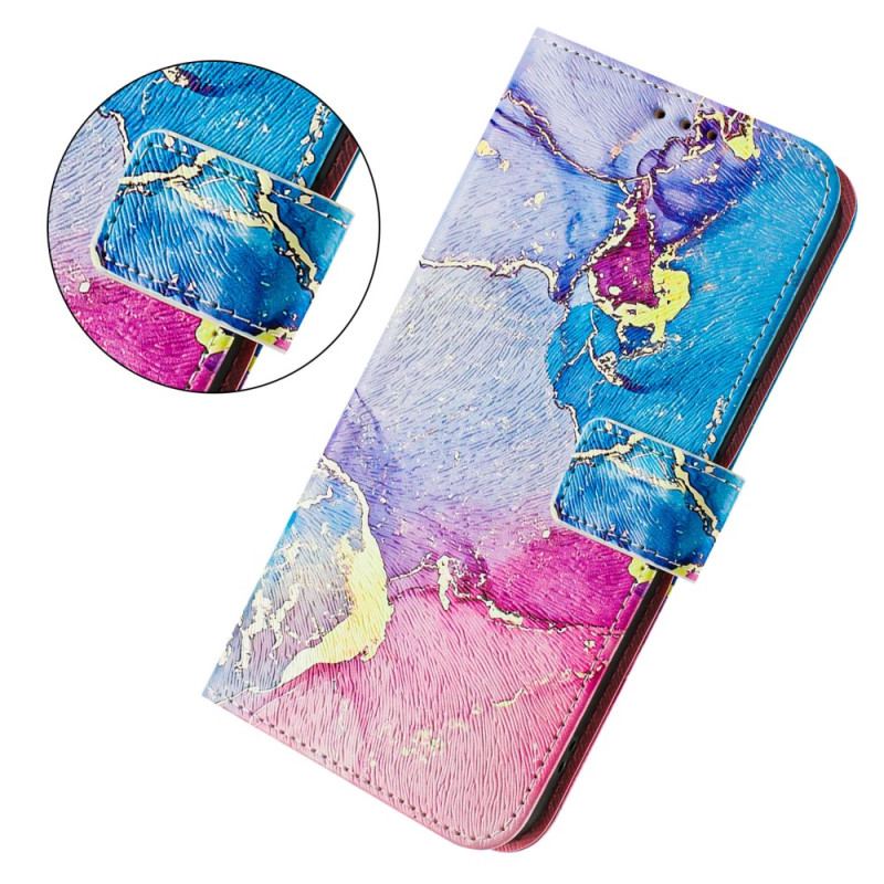 Housse Xiaomi Redmi Note 14 Pro Plus 5G / 14 Pro 5G / Poco X7 Motif Marbre Multicolore