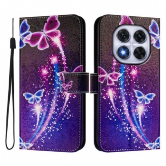 Housse Xiaomi Redmi Note 14 Pro Plus 5G / 14 Pro 5G / Poco X7 Motif Papillons Festifs