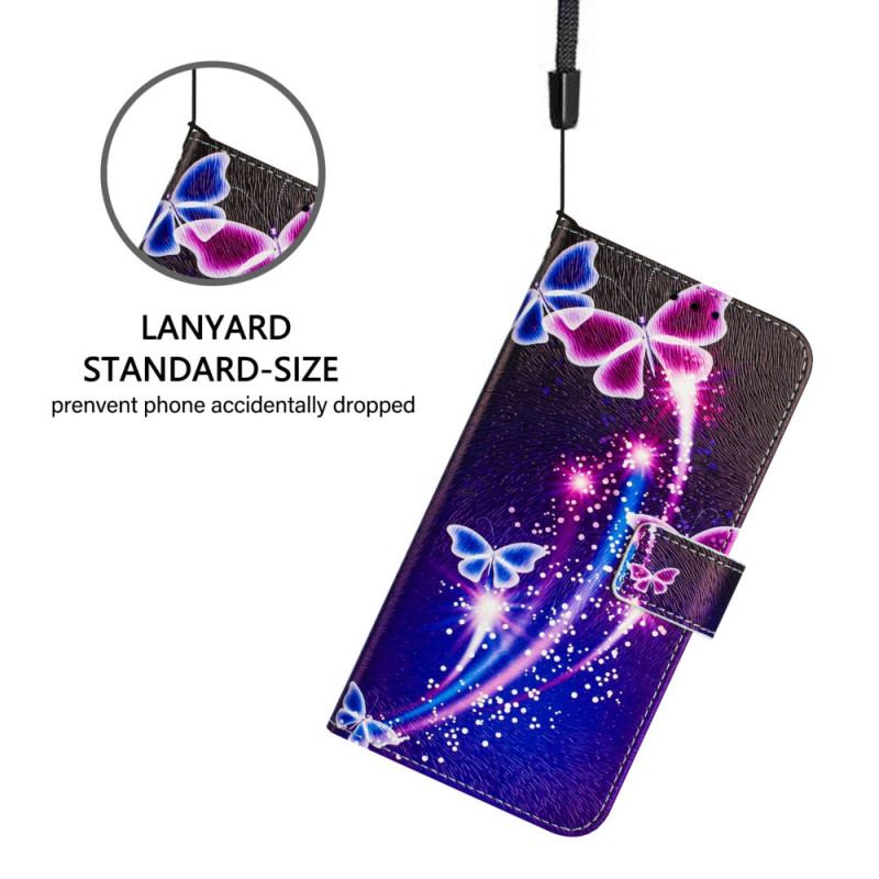 Housse Xiaomi Redmi Note 14 Pro Plus 5G / 14 Pro 5G / Poco X7 Motif Papillons Festifs