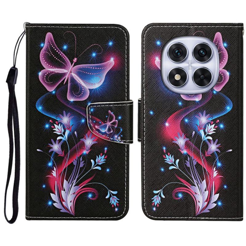 Housse Xiaomi Redmi Note 14 Pro Plus 5G / 14 Pro 5G / Poco X7 Papillons lumineux