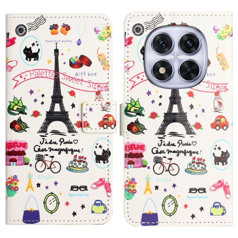 Housse Xiaomi Redmi Note 14 Pro Plus 5G / 14 Pro 5G / Poco X7 Tour Eiffel