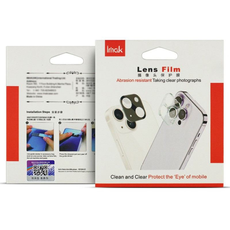 Lentille de Protection en Verre Trempé Xiaomi Redmi Note 14 Pro Plus 5G (version noire)