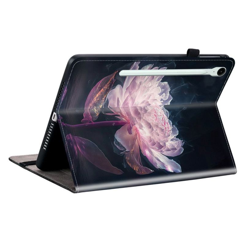 Étui Samsung Galaxy Tab S10 FE Plus Pivoine Rose