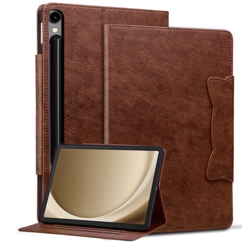 Housse Samsung Galaxy Tab S10 FE Plus Fermoir Chat