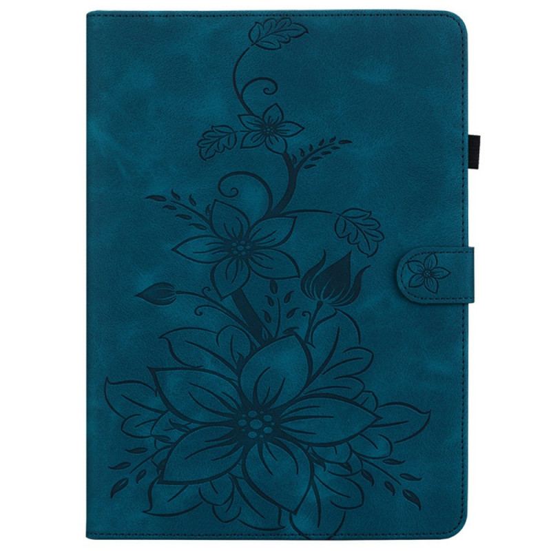 Housse Samsung Galaxy Tab S10 FE Plus Fleur de Lys