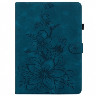 Housse Samsung Galaxy Tab S10 FE Plus Fleur de Lys
