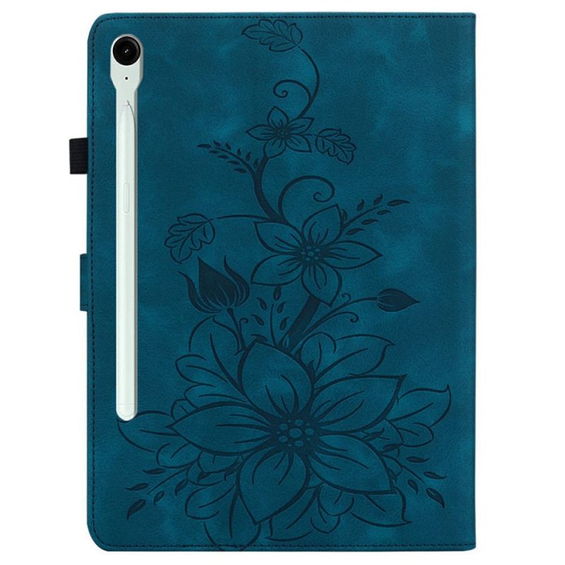 Housse Samsung Galaxy Tab S10 FE Plus Fleur de Lys