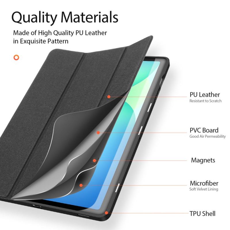 Smart Case Samsung Galaxy Tab S10 FE Plus Domo Series DUX DUCIS