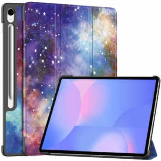 Smart Case Samsung Galaxy Tab S10 FE Plus Motif Galaxie
