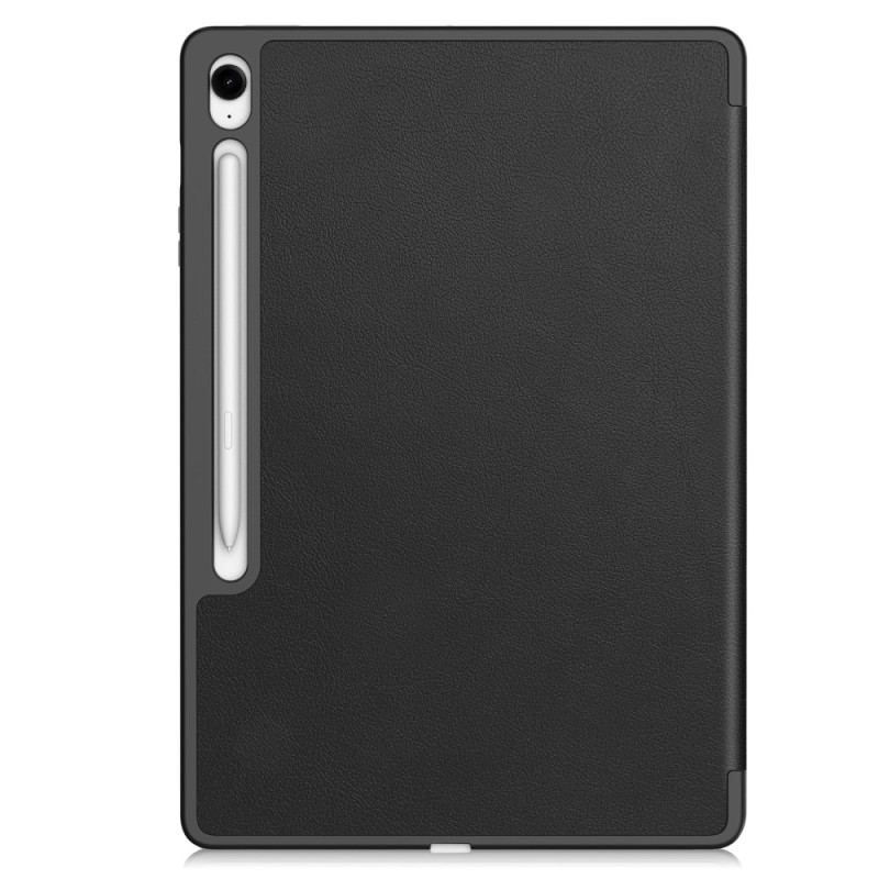Smart Case Samsung Galaxy Tab S10 FE Plus Trois Volets Porte-Stylet
