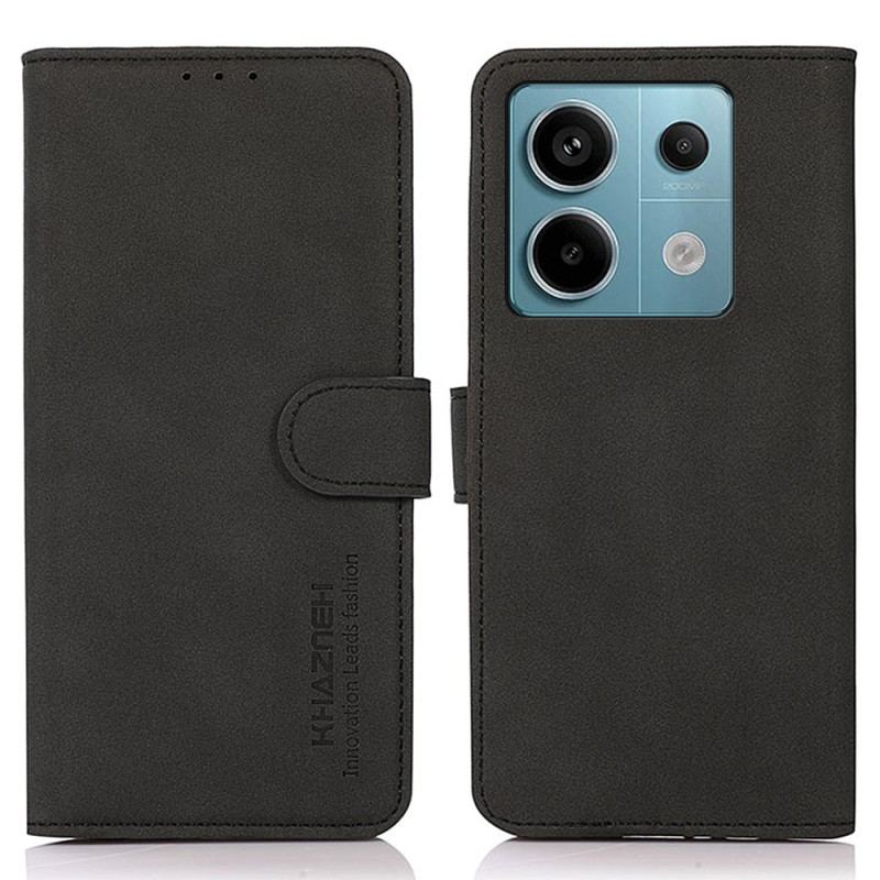 Housse Xiaomi Redmi Note 13 Pro 5G / Poco X6 5G Style Cuir KHAZNEH