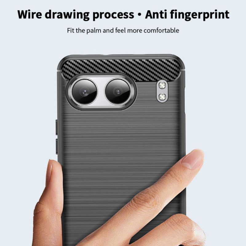 Coque OnePlus Nord 4 Fibre Carbone Brossée