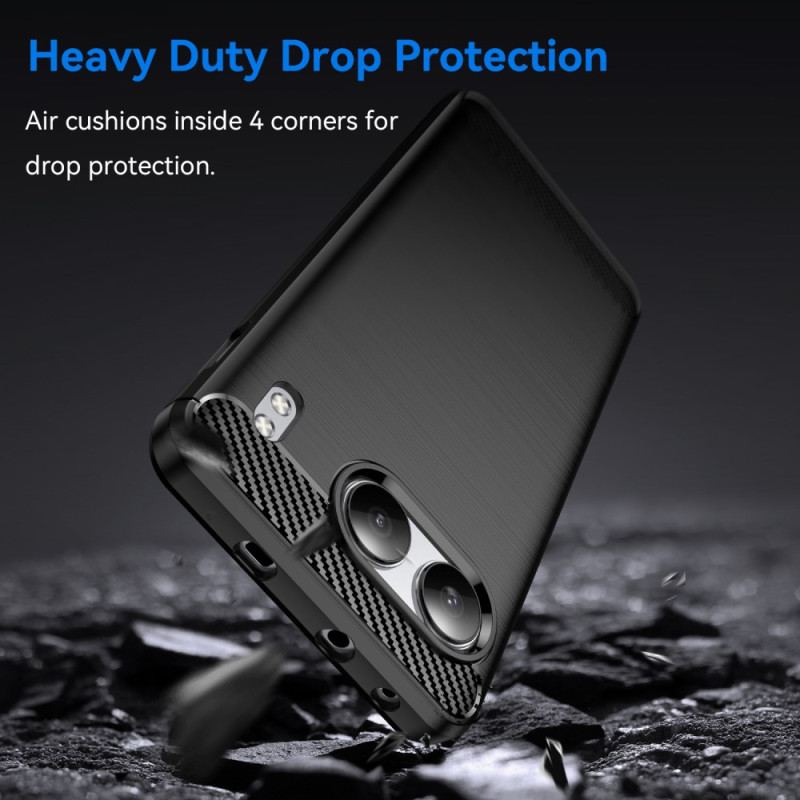 Coque OnePlus Nord 4 Fibre Carbone Brossée