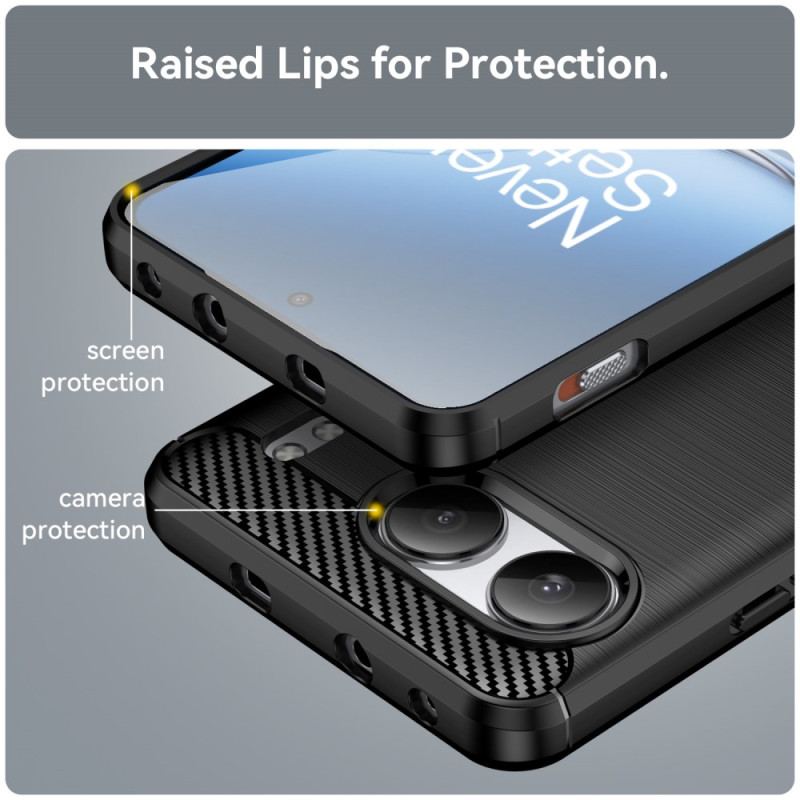 Coque OnePlus Nord 4 Fibre Carbone Brossée