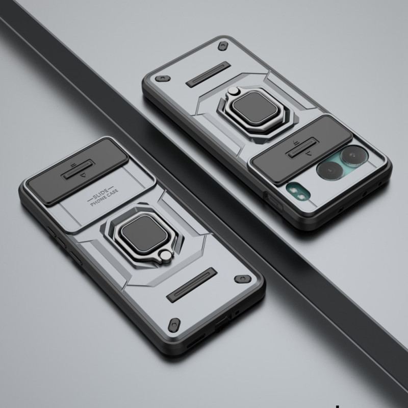 Coque OnePlus Nord 4 Ring Résistante avec Protecteur Objectif