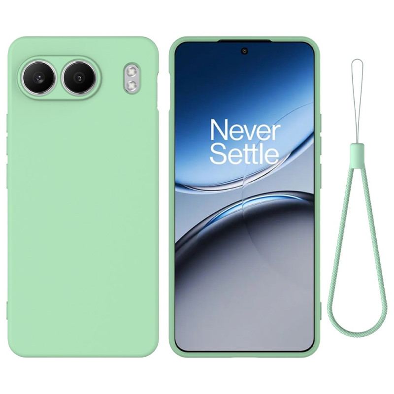 Coque OnePlus Nord 4 Silicone Liquide à Lanière