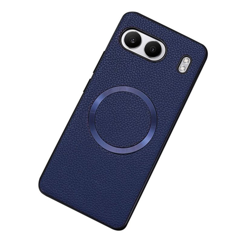 Coque OnePlus Nord 4 Simili Cuir Litchi Compatible MagSafe