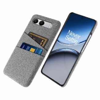 Coque OnePlus Nord 4 Tissu Porte-Cartes