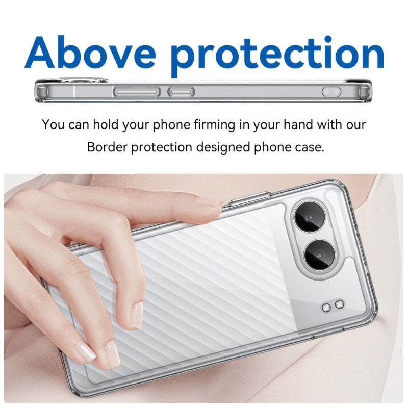 Coque OnePlus Nord 4 Transparente avec Protection Écran en Verre Trempé