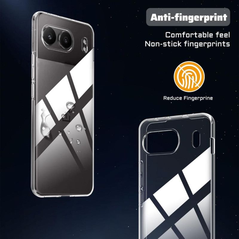 Coque OnePlus Nord 4, Coque Transparente et Protecteur Écran